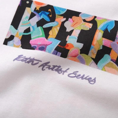 Футболка Kith Colorful Connections "White" фото № 4 Футболка Kith Colorful Connections "White" фото № 4