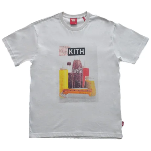 Футболка Kith Coke Moments "White Milk"
