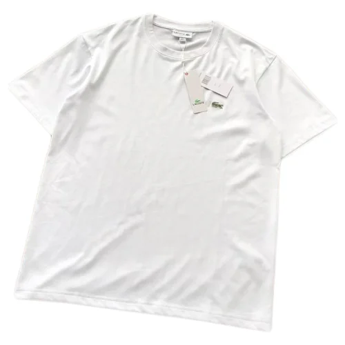 Футболка Lacoste Embroidered Small Front Logo "White"