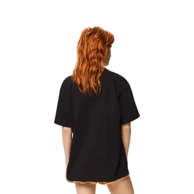 Футболка Loewe Cactus Logo "Black" фото № 7