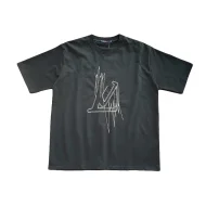 Футболка Louis Vuitton Embroidery "Black"