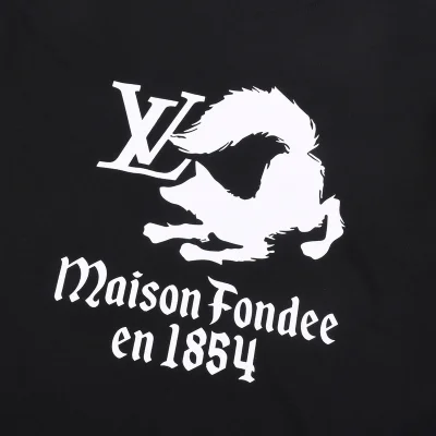 Футболка Louis Vuitton Maison Fondee "Black" фото № 7 Футболка Louis Vuitton Maison Fondee "Black" фото № 7