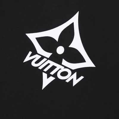 Футболка Louis Vuitton With Chain Decoration "Black" фото № 3