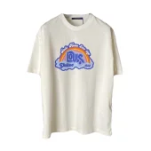 Футболка Louis Vuitton With Rainbow Print "White"