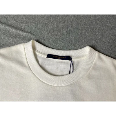 Футболка Louis Vuitton With Rainbow Print "White" фото № 3