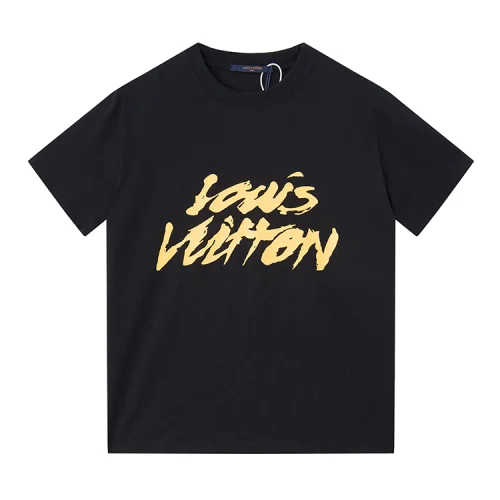 Футболка Louis Vuitton Graffiti Logo "Black"