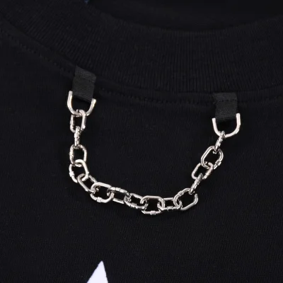 Футболка Louis Vuitton With Flower Logo And Decoration "Black" фото № 2 Футболка Louis Vuitton With Flower Logo And Decoration "Black" фото № 2