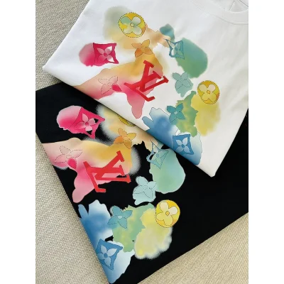 Футболка Louis Vuitton Paint Stains "Black" фото № 4