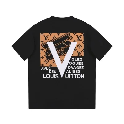 Футболка Louis Vuitton With Drawer Print "Black" фото № 6