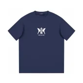 Футболка Louis Vuitton With Logo And Print Of Two Birds "Blue"