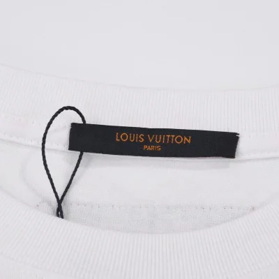 Футболка Louis Vuitton Key And Lock "White" фото № 5