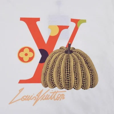 Футболка Louis Vuitton Pumpkin Speckled "White" фото № 7