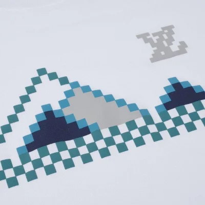 Футболка Louis Vuitton Tile Drawing "White" фото № 5 Футболка Louis Vuitton Tile Drawing "White" фото № 5