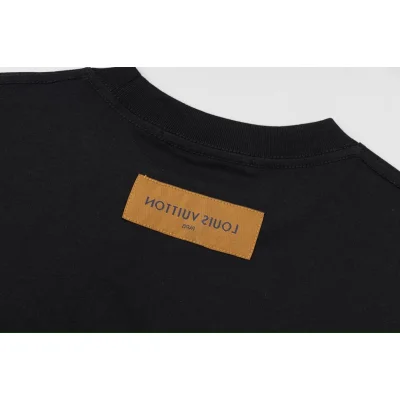 Футболка Louis Vuitton Triplet - Logo "Black" фото № 2 Футболка Louis Vuitton Triplet - Logo "Black" фото № 2