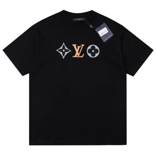 Футболка Louis Vuitton Triplet - Logo "Black"