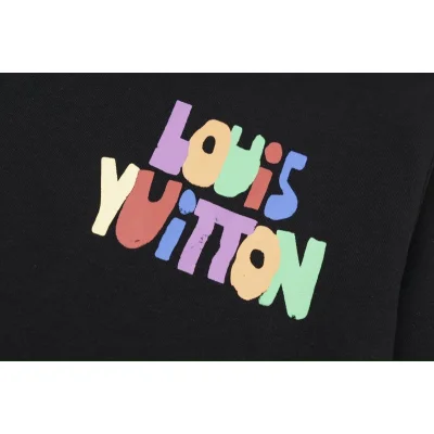 Футболка Louis Vuitton With Bright Print And Logo "Black" фото № 7