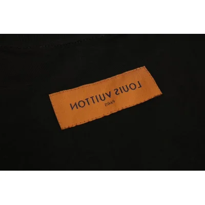 Футболка Louis Vuitton Layered Logo "Black" фото № 6