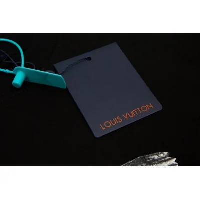 Футболка Louis Vuitton Print - Birds On Ribbon "Black" фото № 5