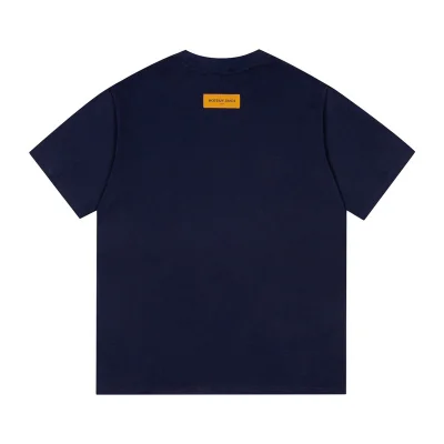 Футболка Louis Vuitton Round Emblem "Blue" фото № 3