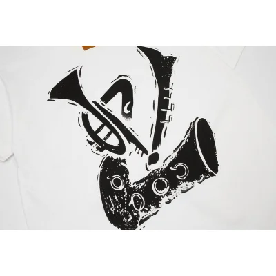Футболка Louis Vuitton Musical Trumpet "White" фото № 5