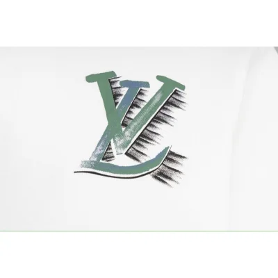 Футболка Louis Vuitton With Rabbit Print With Carrot On The Back "White" фото № 2