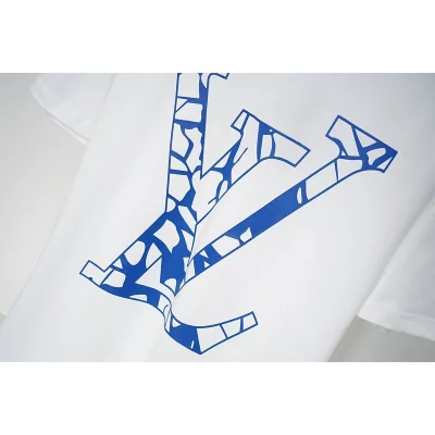 Футболка Louis Vuitton Logo LV "White" фото № 5