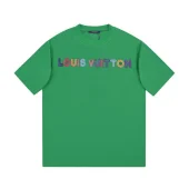 Футболка Louis Vuitton Creative Text Style "Green"