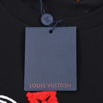 Футболка Louis Vuitton Many Emblems "Black" фото № 6