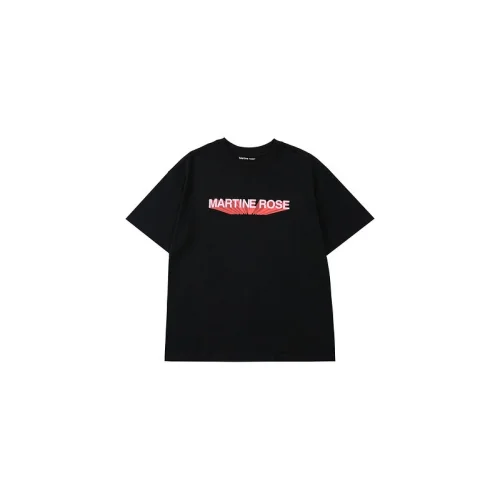 Футболка Martine Rose With Logo "Black"