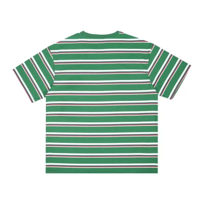 Футболка Miu Miu Horizontal Stripes "Green" фото № 2