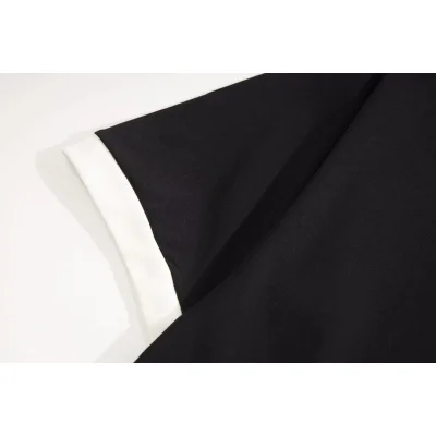 Футболка Miu Miu Multi Striped Edge "Black" фото № 4