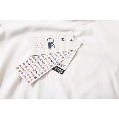 Футболка MLB X Givenchy With A Logo "White" фото № 7