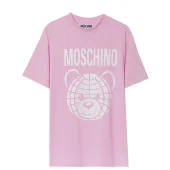 Футболка Moschino Bears Head "Pink"