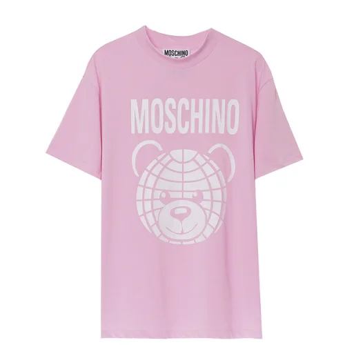 Футболка Moschino Bears Head "Pink"