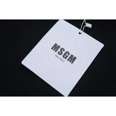 Футболка MSGM Splashing Drink From Cocktail Glass Print "Black" фото № 5