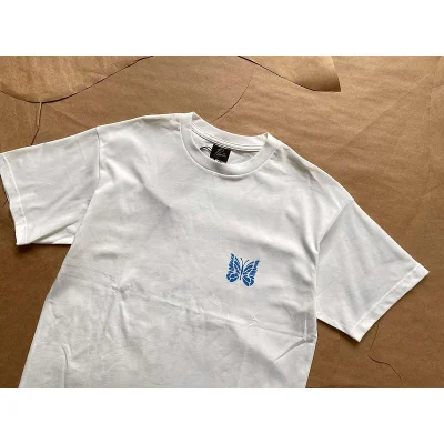 Футболка Needles Butterfly "White" фото № 3