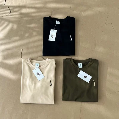 Футболка Nike Overcome "Brown/Green" фото № 4