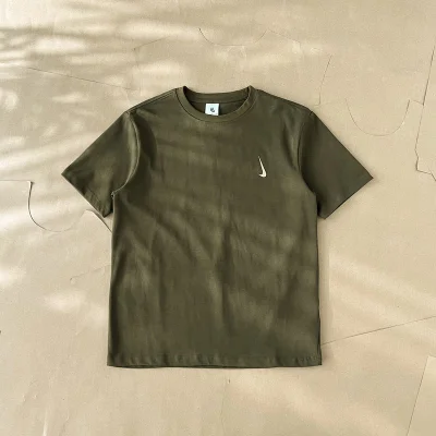 Футболка Nike Overcome "Brown/Green" фото № 2