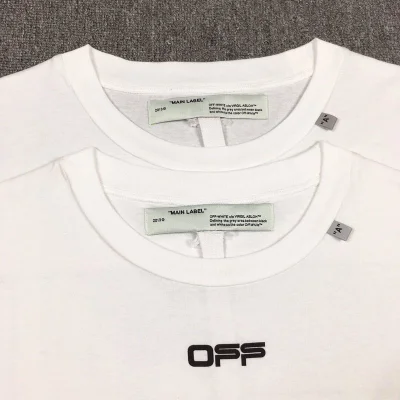 Футболка Off White Pieces Of The Painting "White" фото № 4