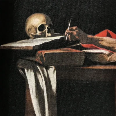 Футболка Off White Thinker "Black" фото № 7 Футболка Off White Thinker "Black" фото № 7