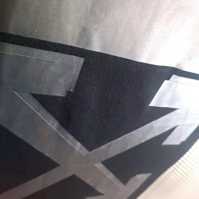 Футболка Off White Logo On The Back "Black" фото № 5