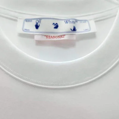 Футболка Off White Holding In His Hands "White" фото № 5