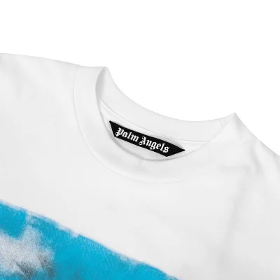 Футболка Palm Angels With A Blue Print "White" фото № 8