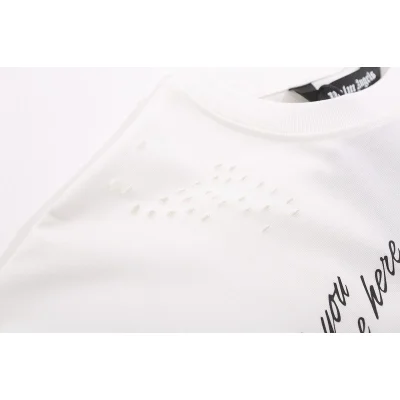 Футболка Palm Angels Wish You Were Here "White" фото № 9
