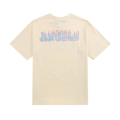Футболка Palm Angels Burn Up "Cream" фото № 9