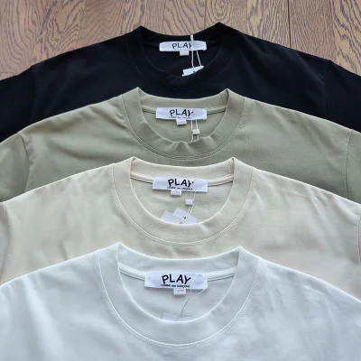 Футболка Play Cotton With Red Logo "Gray/Brown" фото № 4 Футболка Play Cotton With Red Logo "Gray/Brown" фото № 4