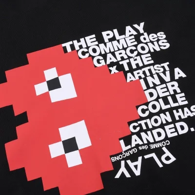 Футболка Play Pixel Heart "Black" фото № 3 Футболка Play Pixel Heart "Black" фото № 3