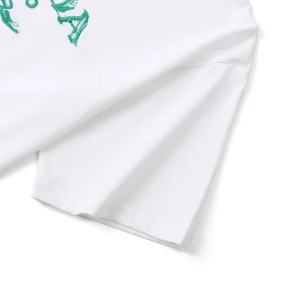 Футболка Prada Classic And Convenient "White/Green" фото № 2