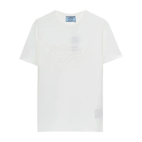 Футболка Prada Logo With An Arrow "White"