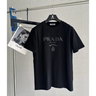 Футболка Prada Dark Logo "Black" фото № 3 Футболка Prada Dark Logo "Black" фото № 3